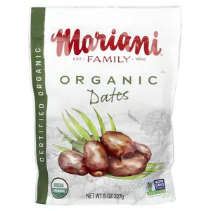Mariani Organic Dates, 8 oz (227 g) Mariani Organic Dates, 8 oz (227 g)