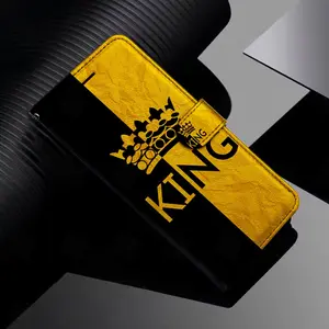 Crown Magnetic Flip Wallet Case Card Holder Stand For Samsung Note S8 S9 S10 10 S20 20 S21 S22 S23 S24 S25 S5 S6 S7 4 J5 J7 A5 8 A8 J4 J6 J8 A6 9 A7 A9 2018 Xcover Star Duo Prime Edge FE Lite Plus Ultra