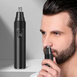 Gertzy Rechargeable Nose and Ear Trimmer, Fashion Electric Hair Removal Device, Eyebrow and Face Grooming, Nasal Hair Trimmer