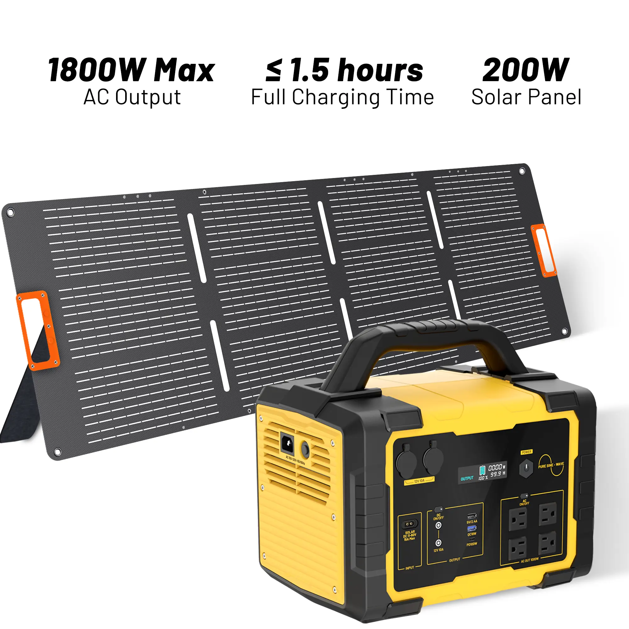 1800W*200 solar panel