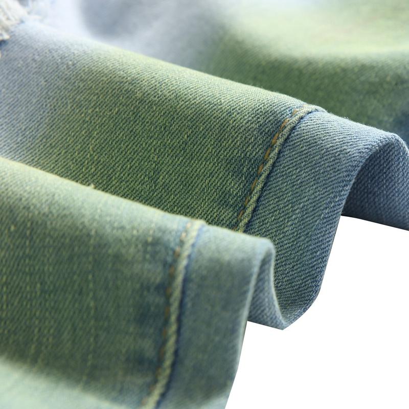 Colored Men's Jeans Classic Rainbow Denim Men's Jeans - Stretchy, Comfortable And Stylish - Perfect For Everyday Casual Wear starched  jeans