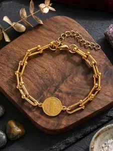 1pc St. Benedict Cross Bracelet Cross Stainless Steel Bracelet U Shape Horseshoe Clasp Adjustable Bracelet Religious Jewelry Cross Charm Bangle