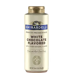 Ghirardelli White Chocolate Flavored Sauce Squeeze Bottle, 16 oz