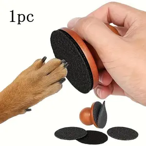 Pet Nail Care | Dog Nail File | Paw Trimmer | Scratch Square for Dogs | Stress-Free Nail Care | Durable PP Material