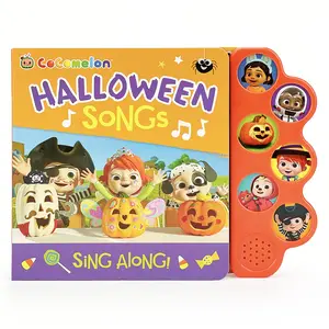 USED-Cocomelon Halloween Songs by Cottage Door Press (Board book)