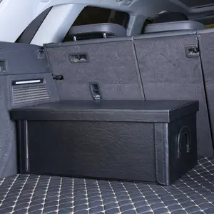 Car Trunk Storage Box, Foldable Large Capacity Car Storage Box, Multifunctional Car Organizer, Car Interior Accessories for Car Stowing & Tidying, Car Interior Kit