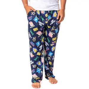 Ted Lasso Mens' TV Series Show Symbols Icons Believe Sleep Pajama Pants