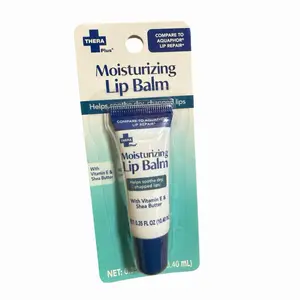 Moisturizing lip balm Thera plus with vitamin E and Shea butter, helps soothe dry lips