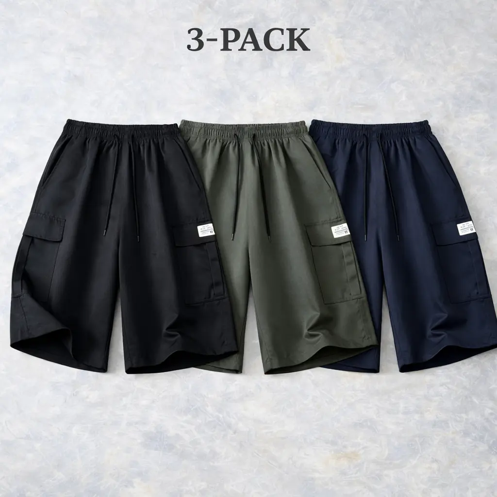 Black + Army Green + Dark Blue