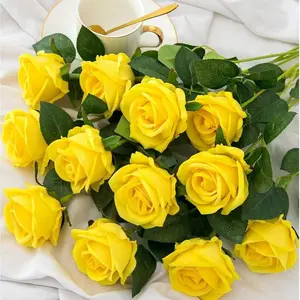 12pcs Realistic Rose Bouquet, Artificial Roses, Ideal for Weddings, Valentine's Day, Home Decor, Elegant Floral Arrangement, Party Decoration, Event Setup