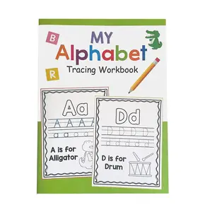 Writing Practice Book, Abc Letter Tracing Workbook, Kindergarten Pen Control, Home School Learning Journal, Early Education