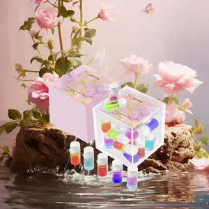 Perfume Hair Oil Mix Pack Lightweight Refreshing Non-Greasy Nourishing Daily Hair Essence Liquid, Hydrating & Smooth Formula