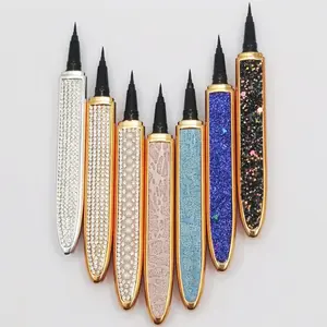 Bling Self-adhesive Eyeliner for False Eyelashes Multicolor Cosmetic