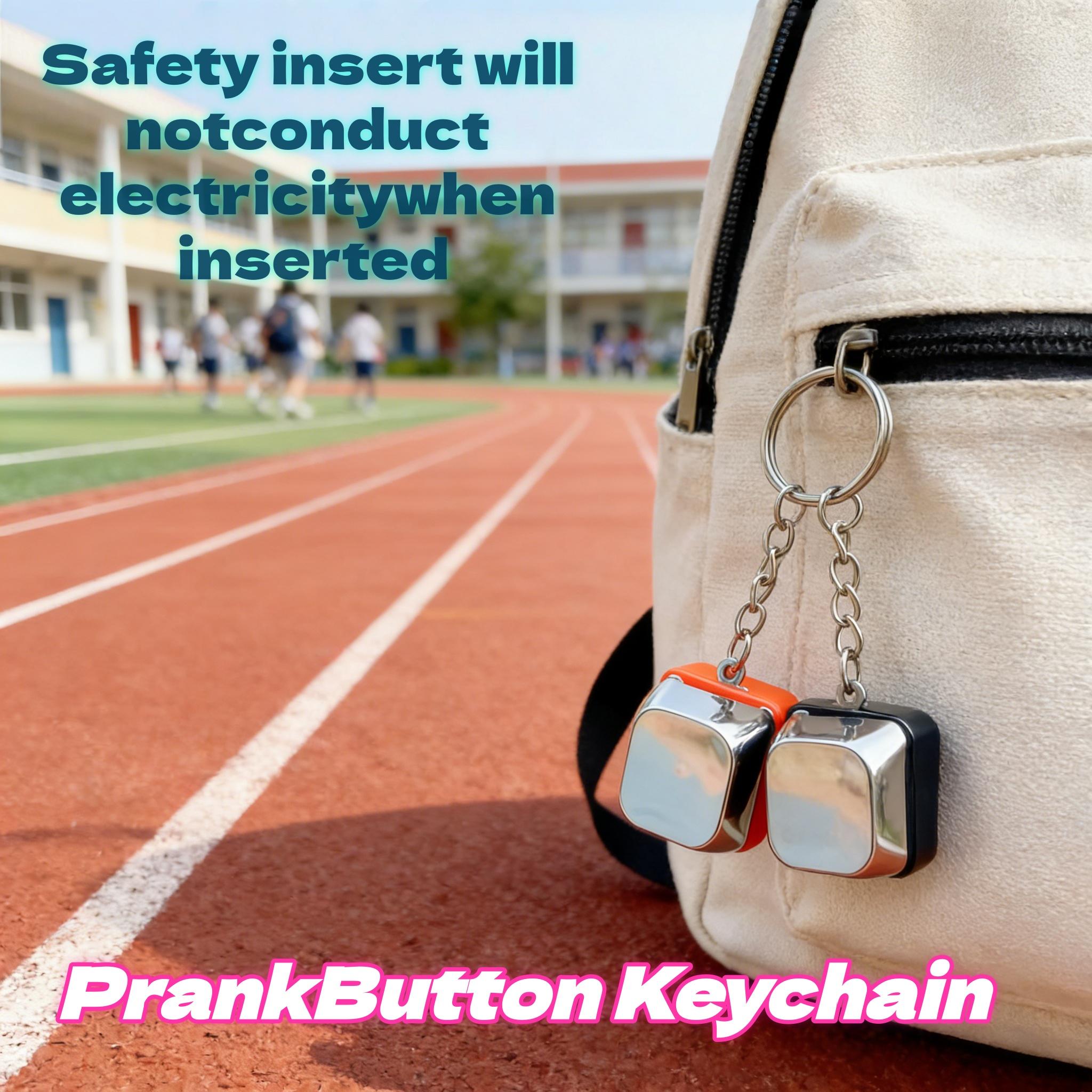 2026 New Mini Shock Keychain Prank Toy Compact Gag Gift for Friends Funny Wake-Up Jolt Prank PropMini Shock Keychain Prank Toy Funny Gag Gadget Portable Quick Jolt Prank Prop for Party Pranks