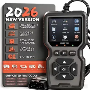 2026 Newest OBD2 Scanner - Professional Car Code Reader with Full OBDII Modes, Battery Test & 35,901 DTC Library, Diagnostic Tool for All 1996+ Vehicles