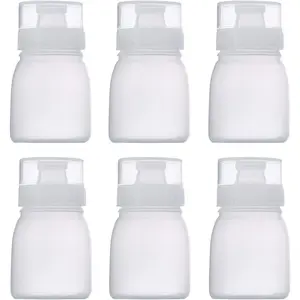 Condiment Porous Squeeze Bottles, Small Salad Dressing Container, Squeeze Bottles for Sauces, Multi-nozzle Salad Squeeze  Pet Suppliesbottle, BBQ Sauce, Oil Bottles- 6 pcs 6oz, 5 nozzles Kitchen Seasoning Utensils Transparent