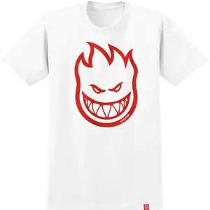 Spitfire Wheels Shirt Bighead White/Red