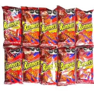 10 - PK BARCEL RUNNERS - Sabritas Chips - Snack Crispy Crunchy Bite - 72 GRAMS PER BAG - MEXICAN CHIPS - PAPITAS MEXICANAS - SABRITAS MEXICANAS