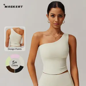 MASKERT Women's Sports Tank Top Soft Casual Comfy All Seasons Activewear for Yoga Gym & Fitness SpringStatements