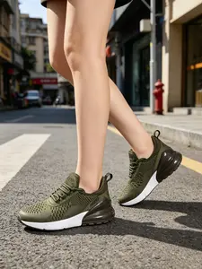 Women's Outdoor Running Shoes, Couples' Sports Shoes, Comfortable Daily Wear, Breathable Fabric, Air Cushion Design, Perfect Gift