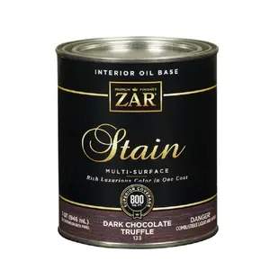 212 MAIN United Gilsonite 12312 Dark Chocolate Truffle Seals & Stains - 1 Qt Oil Based Paint, Multi-Surface for Metal/Wood, 400 Ft² Coverage