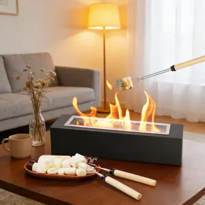 Portable Tabletop Alcohol Fire Pit for Indoor & Outdoor Use - Compact Design for Easy Portability - Perfect for Gatherings & Relaxation black friday fireproof mat