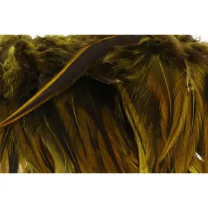Badger Saddle Hackle 5-7"