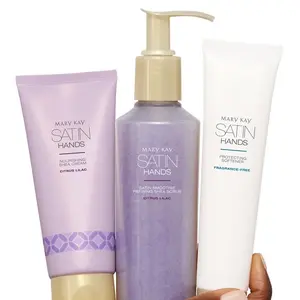 Limited-Edition Citrus Lilac Satin Hands Pampering Set care product Exfoliate Shea Moisturizing Nourishing
