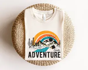 Seek Adventure T-shirt & Sweatshirt & Hoodies, Vacation Shirt, Camping Shirt, Hiking Shirt, Nature Lover Shirt, Adventure Lover Shirt, Wanderlust Shirt, Travel gift