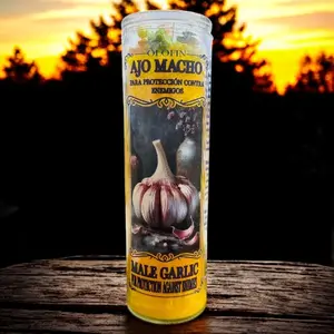 Garlic Coconut Palm Candle - Decorative Candle for Home Decor & Ornaments Room Decoration