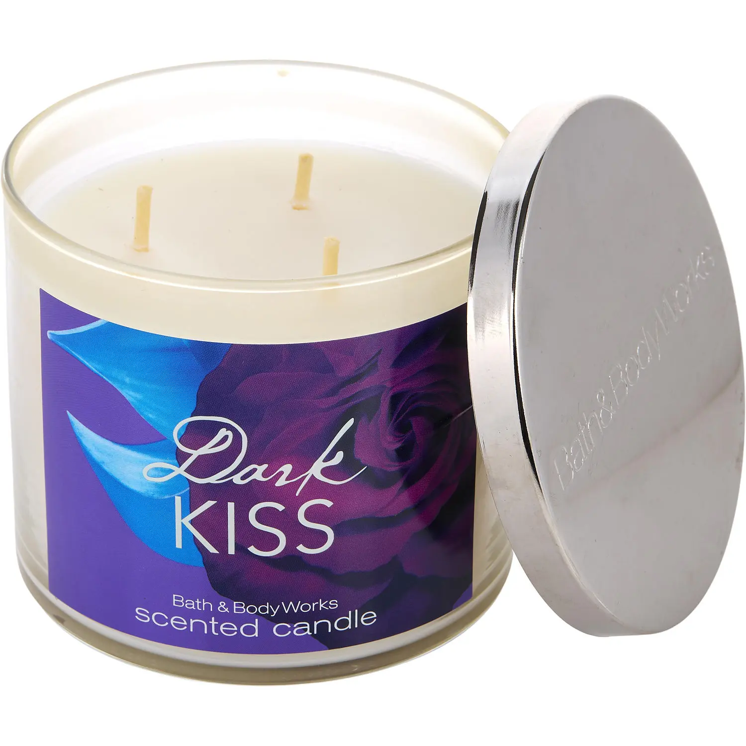 Bath & Body Works By Bath & Body Works Dark Kiss Scented Candle For Women Bath & Body Works By Bath & Body Works Dark Kiss Scented Candle For Women