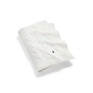 Polo Ralph Lauren Home - Hanley Cable-Knit Throw Blanket
