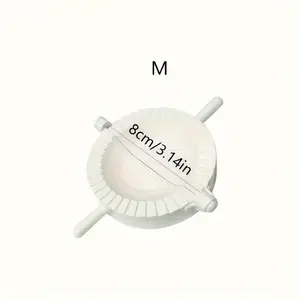 Plastic Dumpling Molds, Available in Three Sizes, Used for Making Handmade Pies, Dumplings, Dough Press, Manual Dumpling Molds, Quick Dough Press, Plastic Dumpling Tongs, Suitable for Homemade Cooking, Kitchen Gadgets