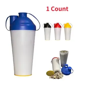 Sunflower Seed Snack Cup, Reusable Seed & Shell Holder, Portable Outdoor Sports Travel Snack Container, Multi Compartment Container, Leak-Proof Waste Collector