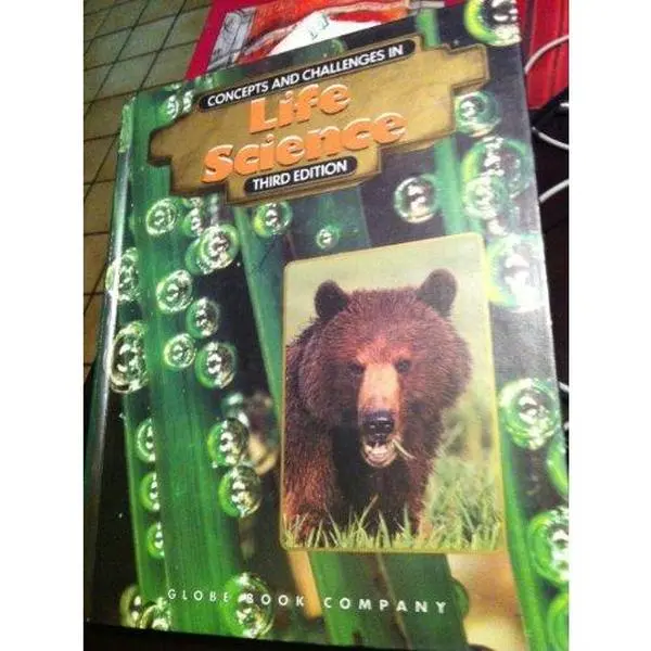 Used Hardcover Natural Sciences Textbook - Concepts and Challenges in Life Science for High School Students by Alan Winkler (English)