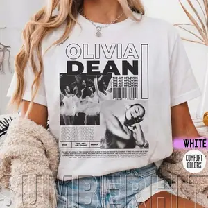 Olivia Dean Vintage Inspired Graphic Shirt – Retro Music Fan Unisex T-Shirt, Sweatshirt & Hoodie 44O