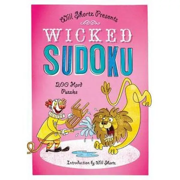 Used Books - Wicked Sudoku: 200 Hard Puzzles by Will Shortz (Portable Size, Very Good Condition Paperback, English)