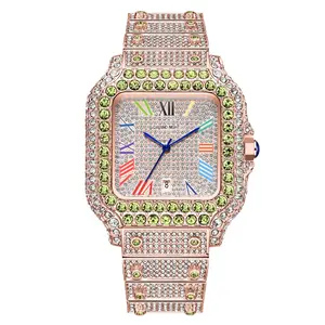 2026 Luxury Iced Out Watch for Men & Women | Unisex Full Diamond Quartz Watch | Super Shiny Gift for Business Events, Banquets, Valentine’s Day, Anniversaries and Christmas
