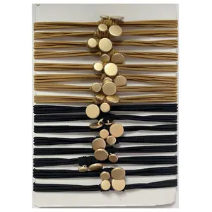 16Pack Hair Ties for Women, Ginger+Black Hair Bands, Elastic Ponytail Holders, No Damage for Thick Hair - Home Improvement.