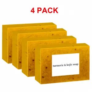 4PCS Refreshing Hydrating Soap for for Soothing Skin, 4pcs/set Handmade Ginger Skin Care Cleansing Soap,Moisturizing Soap for Body Wash & Face Wash, BodyCare Product for Women & Men