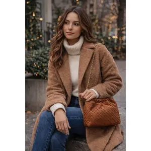 The Jessi Handwoven Pouch Crossbody Clutch