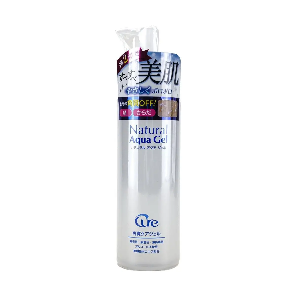 TOYO LIFE CURE Natural Aqua Mild Gel Exfoliator 250ml For Sensitive Skin TOYO LIFE CURE Natural Aqua Mild Gel Exfoliator 250ml For Sensitive Skin