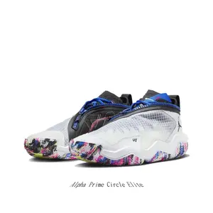 Multicolor Print Retro Basketball Shoes, Lightweight Mesh Low Top Sneakers, Street Style Casual Trainers
