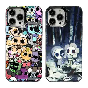 Dandys World Cute Phone Cases For iPhone 17 16 15 14 13 12 11 Promax Pro Air Plus Plating Unique Artistic Shockproof Cover Protection Gifts For Christmas Halloween Birthday