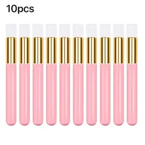 10/20/50 Pcs False Eyelash Cleaning Brush, Multi-Use Makeup Remover Brush, Essential Beauty Tool Set, Eye & Face Makeup Removal