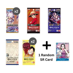 Gol D. Roger Booster Pack Bundle Japanese One Piece Card Game