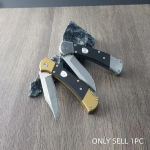 1PC BK 112 Pocket Knife Portable Multipurpose Knives EDC Multi Tools Outdoor Fishing Sharp Cutting Tactical Multi-Functional Rescue Tool, Men's Gift, Christmas Gift, Halloween Gift, Stainless Steel Knives