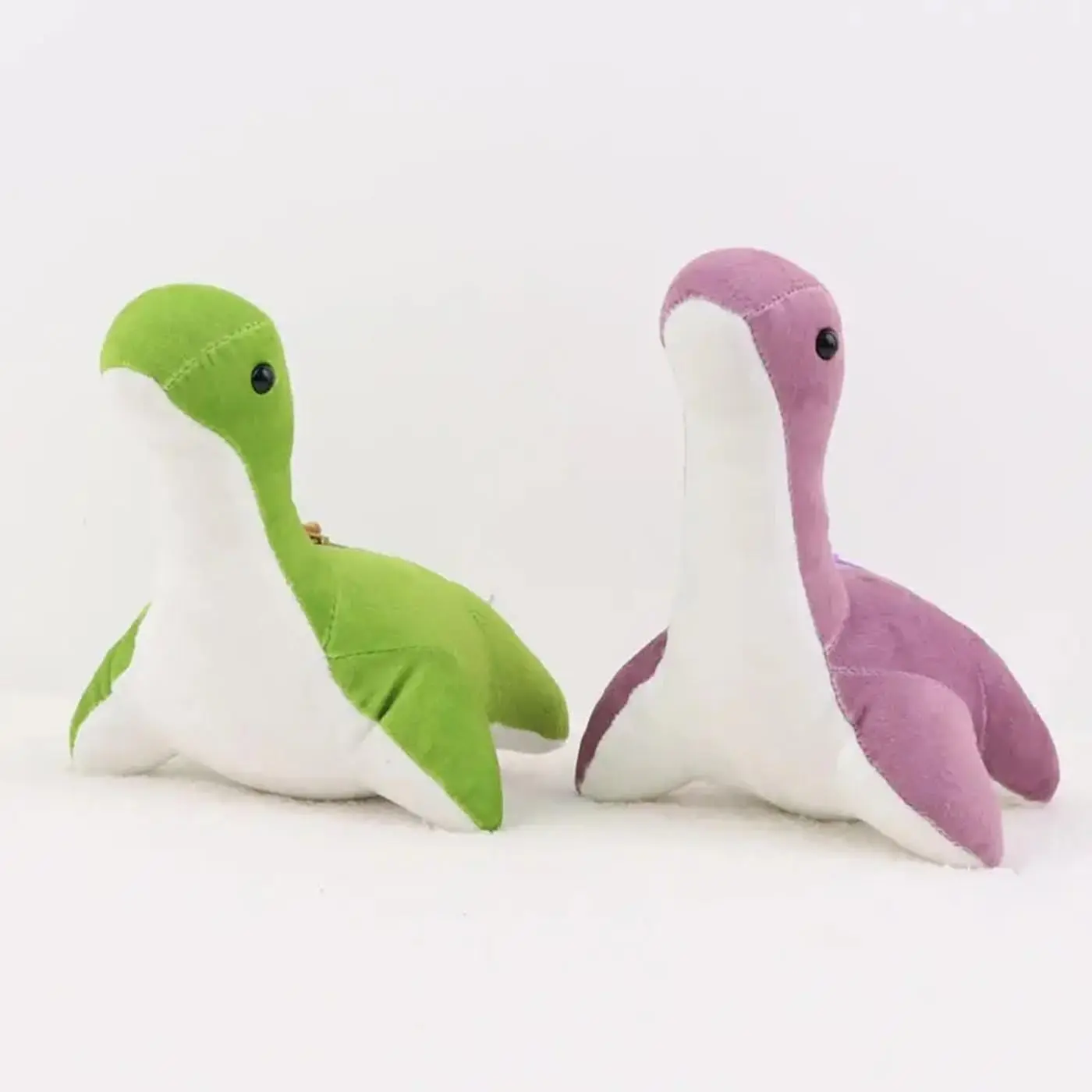 Cute Nessie Plush Toy Soft Stuffed Animal Dinosaur Doll, Perfect Game Toy Gift for Kids, Adorable and Huggable Design