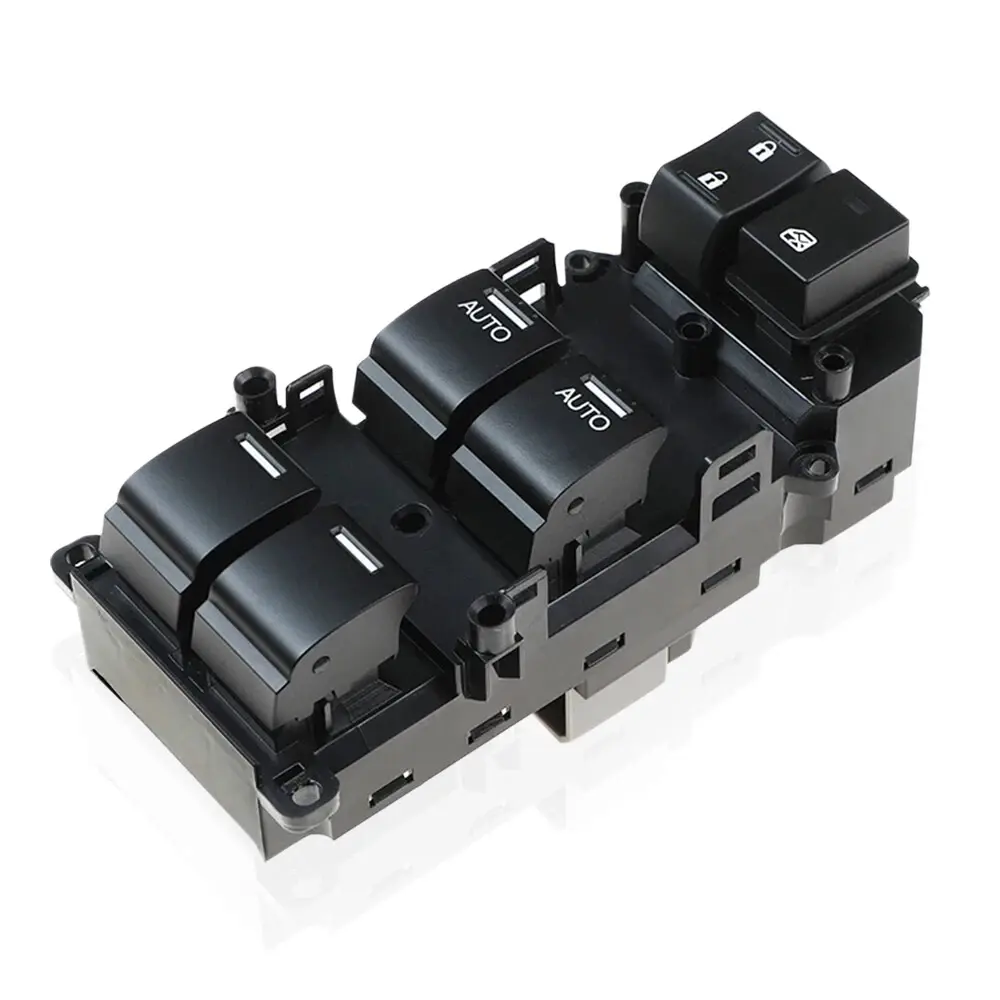 Driver Side Left Master Power Window Door Switch - ABS Plastic Car Power Control Replacement Part 35750-TA0-A31 for 08-12 Honda Accord EX, EXL (Requires Professional Installation, New Fit Auto Part), Automotive