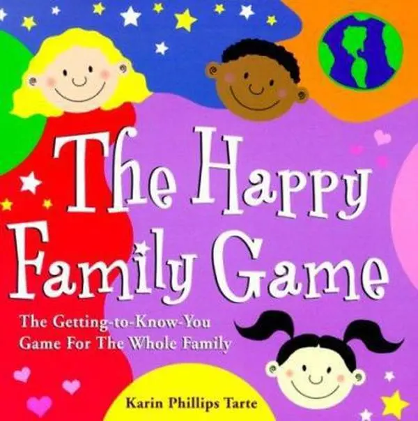 Used Parenting & Family Card Game - Happy Family Game: The Getting-To-Know You Guide by Karin Phillips Tarte, Soft Cover, Pages of Exercises, Sourcebooks Inc, English Language, Card Games For Families, Exercise For Children